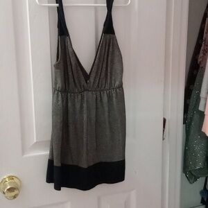 eight sixty top size small silver and sparkly-ish barely used worn 2 times